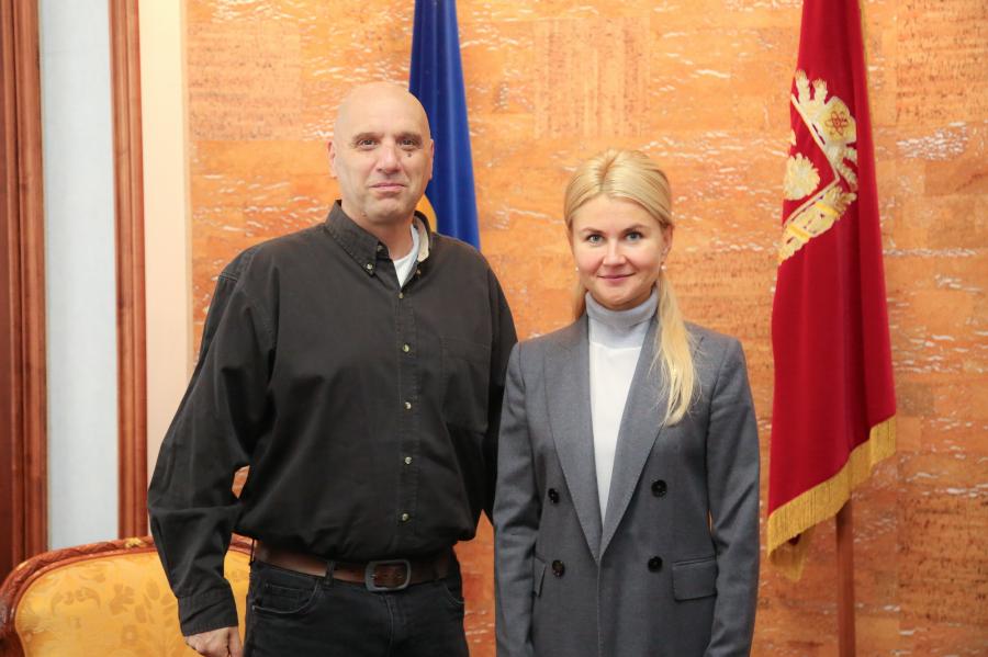 Юлія Світлична зустрілася з президентом Єрусалимського фонду Шаєм Дороном