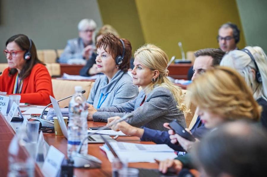 Юлия Светличная принимает участие в сессии Конгресса региональных властей Совета Европы