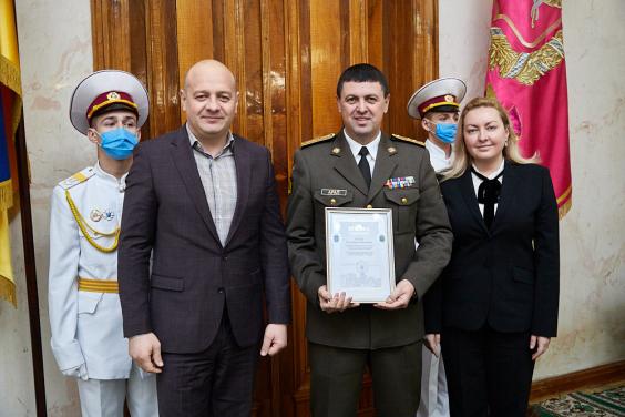 На Харьковщине вручили награды военнослужащим Украины