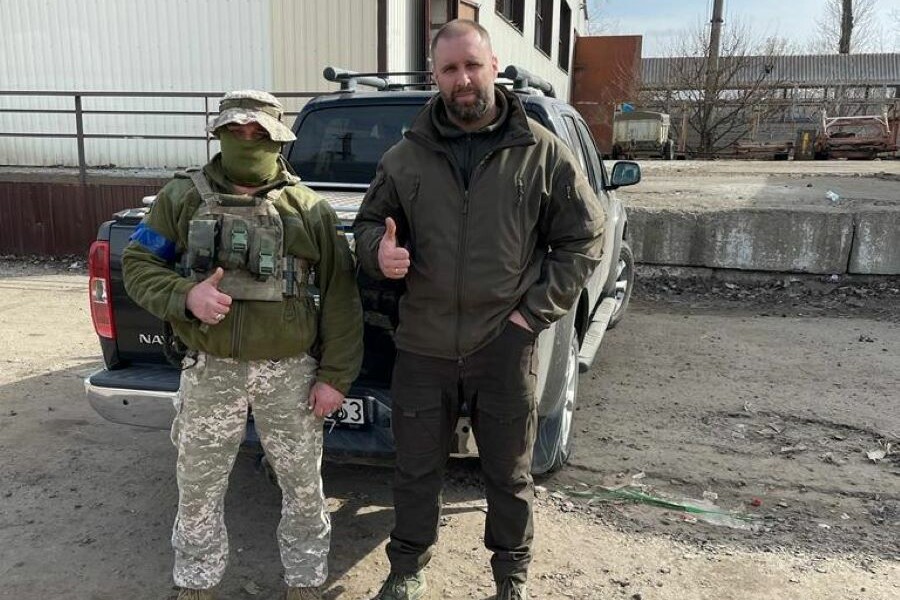 Харківська область отримала автомобіль для військових