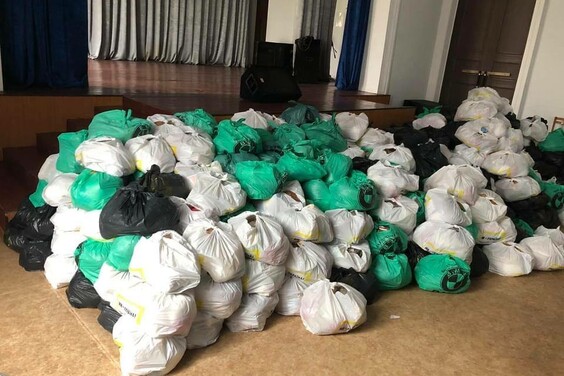 Громади Харківщини отримали ще понад 24 тисячі продуктових наборів