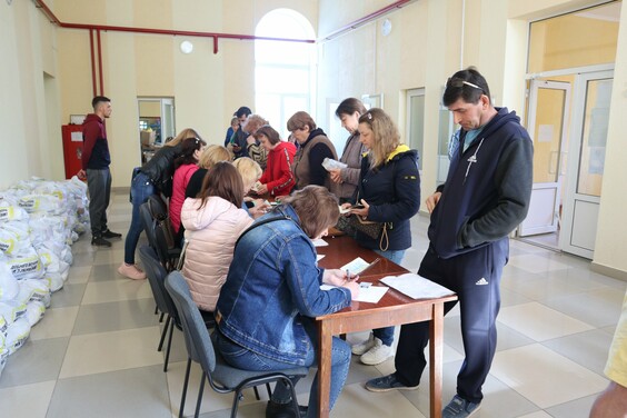 Жителям Харківщини передали ще майже 55 тисяч продуктових наборів