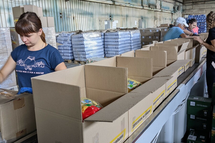 У Харківській області почали формувати власні продуктові набори