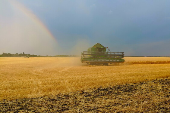 У Харківській області завершили збирання ранніх зернових і зернобобових культур
