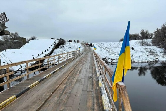 В Ізюмському районі впродовж тижня відновили 5 переправ до населених пунктів