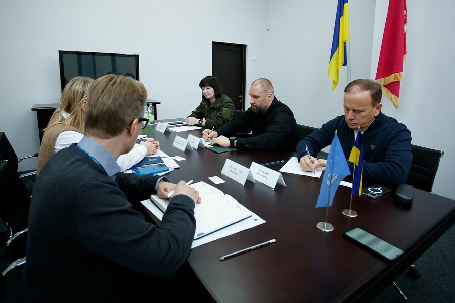 Начальник Харківської ОВА зустрівся із представниками ООН