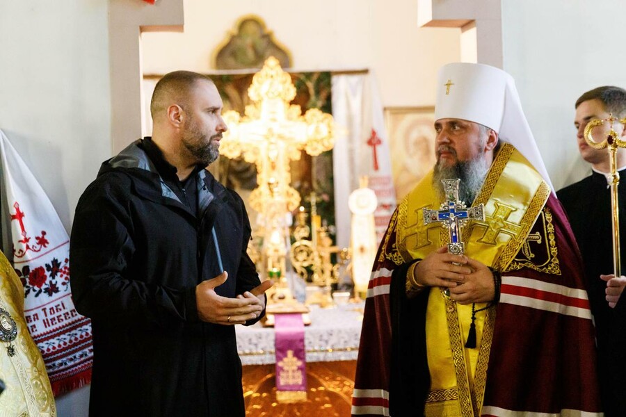 Митрополит Київський і всієї України Епіфаній провів Богослужіння на Харківщині