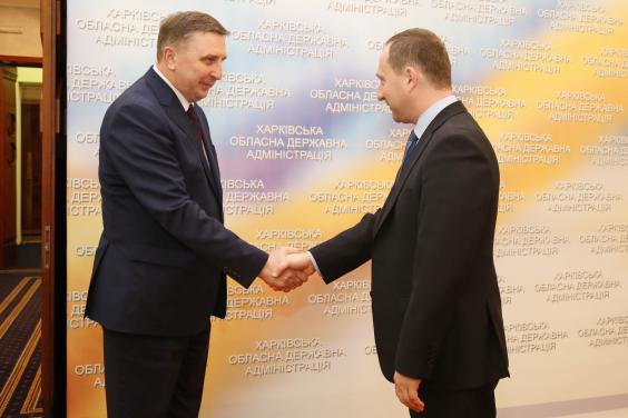 Ігор Райнін зустрівся з новопризначеним Генеральним консулом Республіки Польща в Харкові