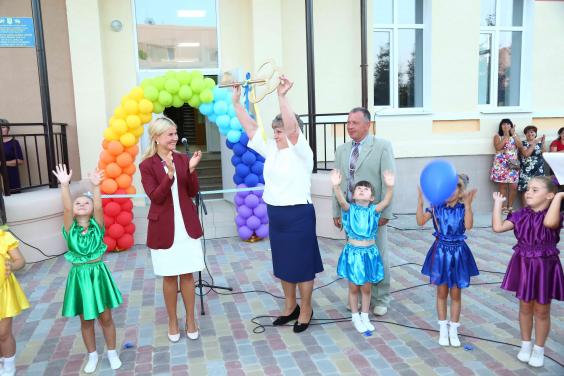 У Краснокутську відкрили додатковий корпус дитячого садку, де діятиме інклюзивна група