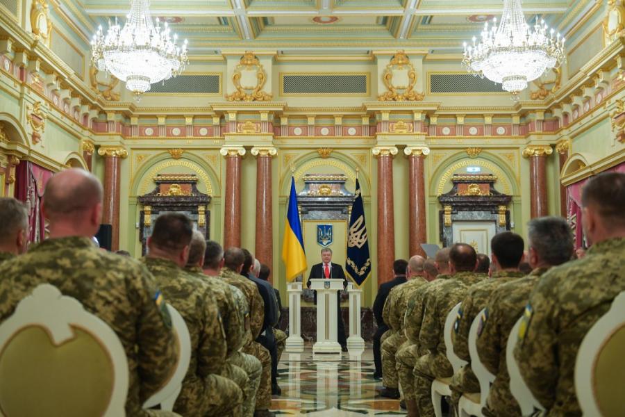 Система подготовки Вооруженных сил Украины адаптирована к стандартам НАТО. Президент
