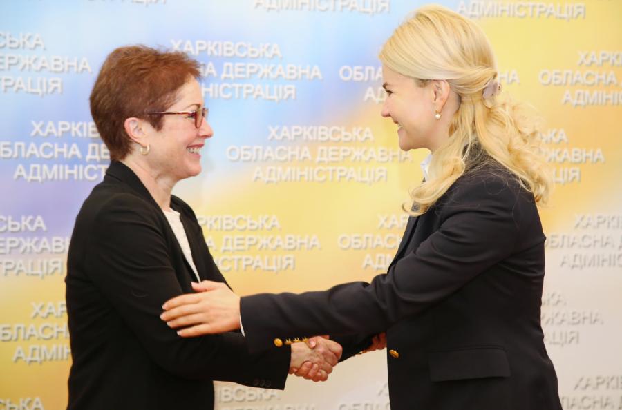Юлія Світлична зустрілася з Послом США в Україні Марі Йованович