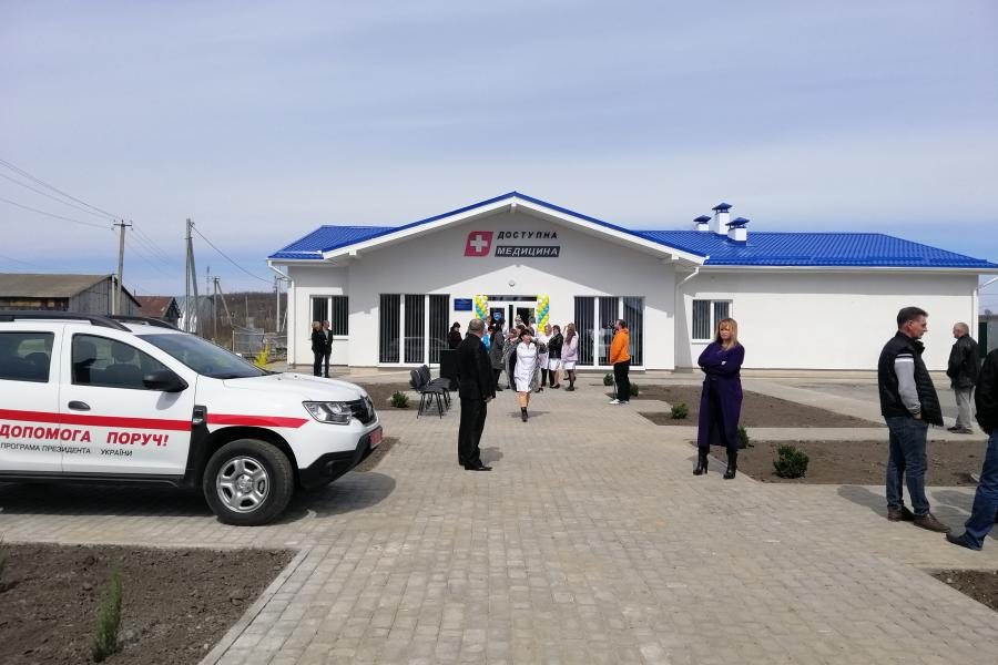 У Краснокутському районі відкрили новозбудовану сільську амбулаторію